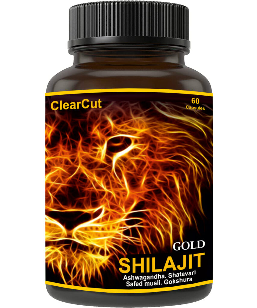 clearcut shilajit gold capsule for long timing