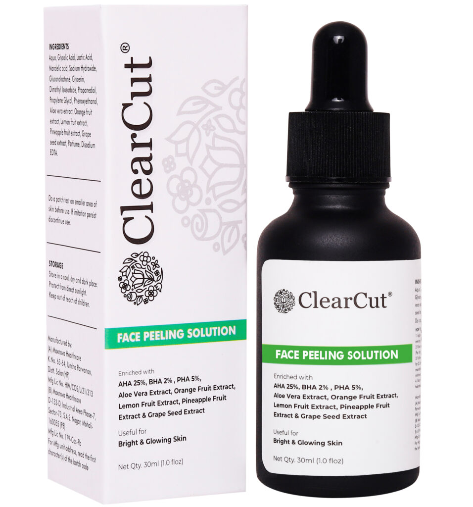 clearcut peeling solution