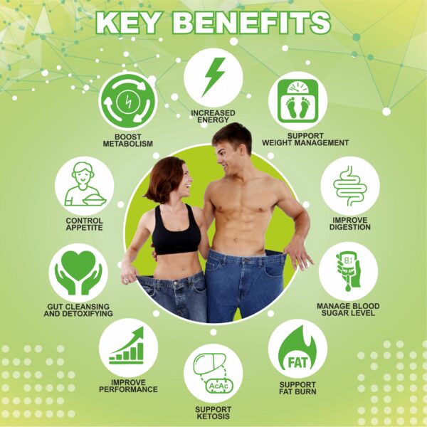 CleatCut Fat burner weight loss tablet | Veg & Safe | Men & Women | 60 tab Apple Cider vinegar, Garcinia Cambogia - Image 6